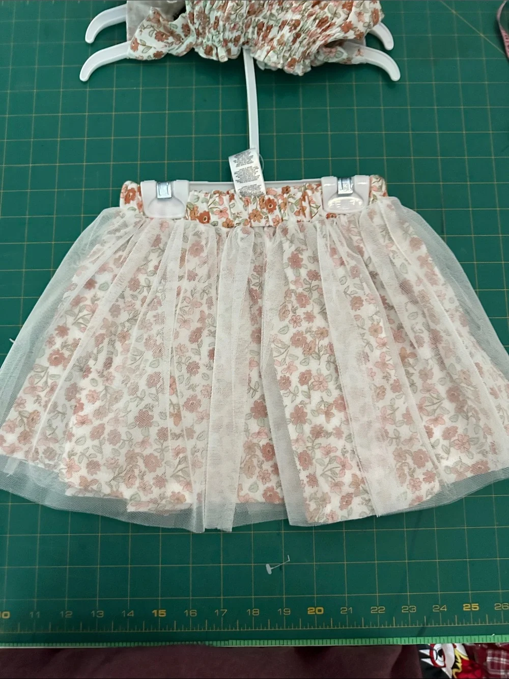 Rachel Zoe Pink & Cream Floral Girls Matching Set